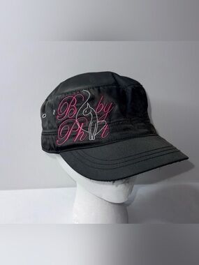 Embroidered baby phat Cap with Pink embroidery